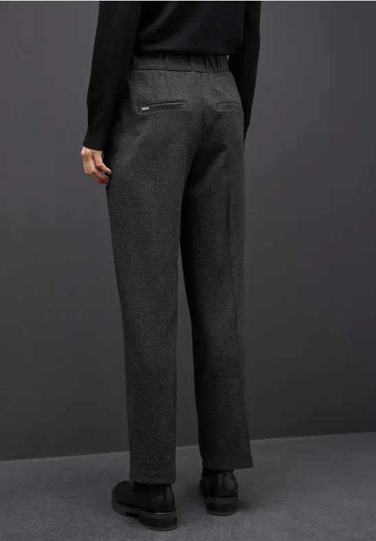 Straight Leg Hose Black
