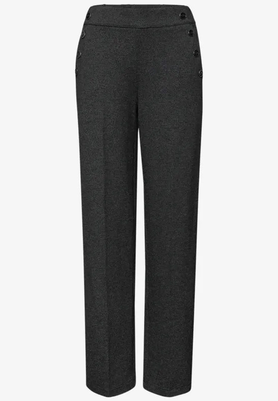 Straight Leg Hose Black