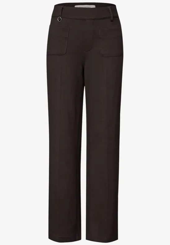 Straight Leg Hose deep roast brown