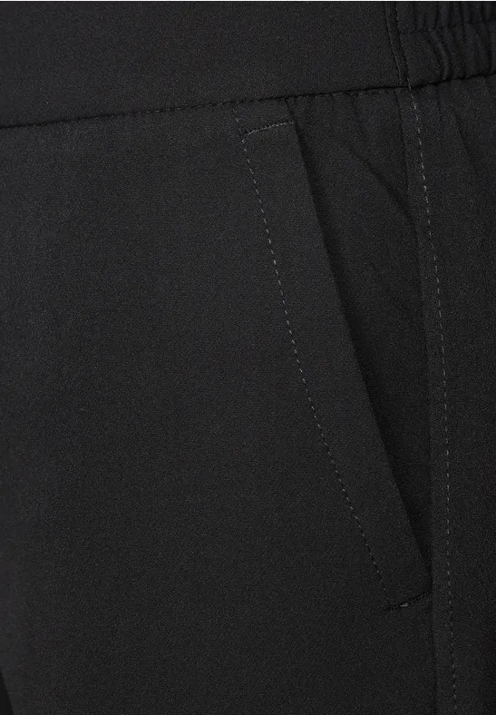 Pantalon en sergé Straight Legs Black