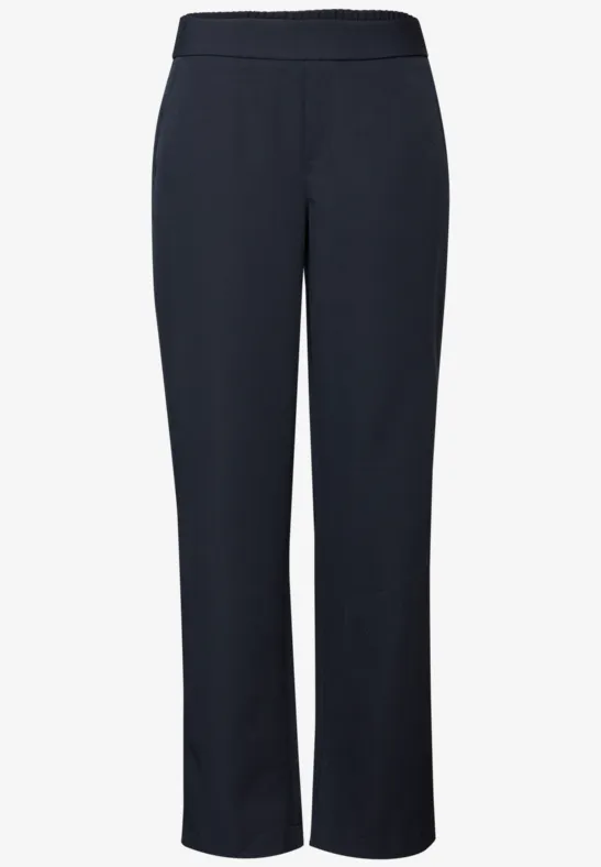 Straight Leg Twill Hose deep blue