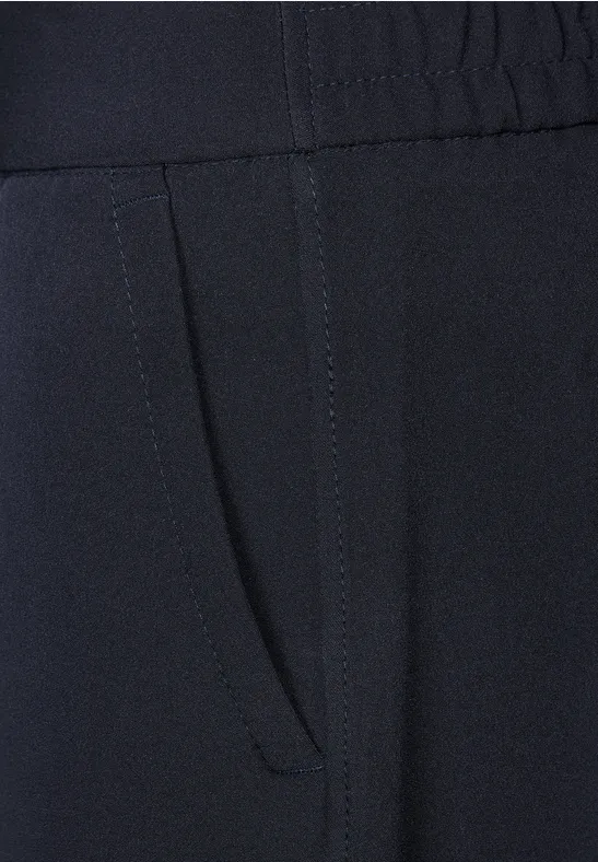 Straight Leg Twill Hose deep blue