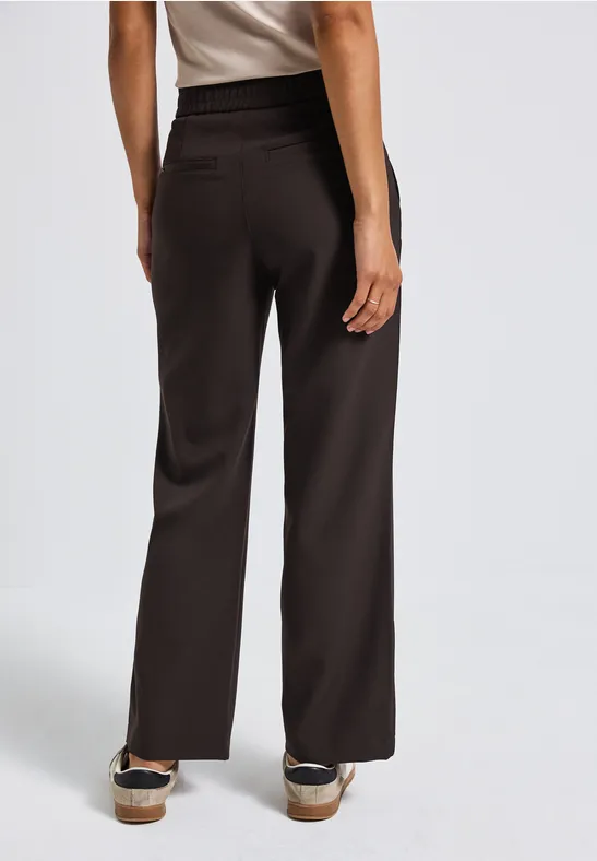 Straight Leg Twill Hose deep roast brown