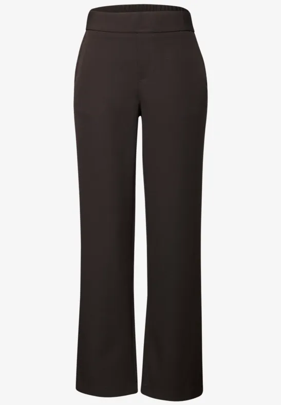 Straight Leg Twill Hose deep roast brown