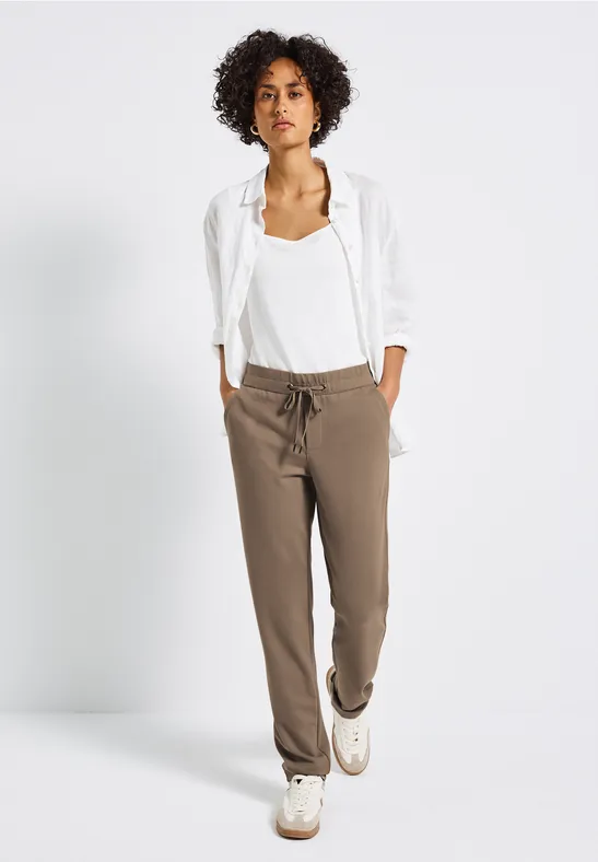 Loose Fit Hose bark brown