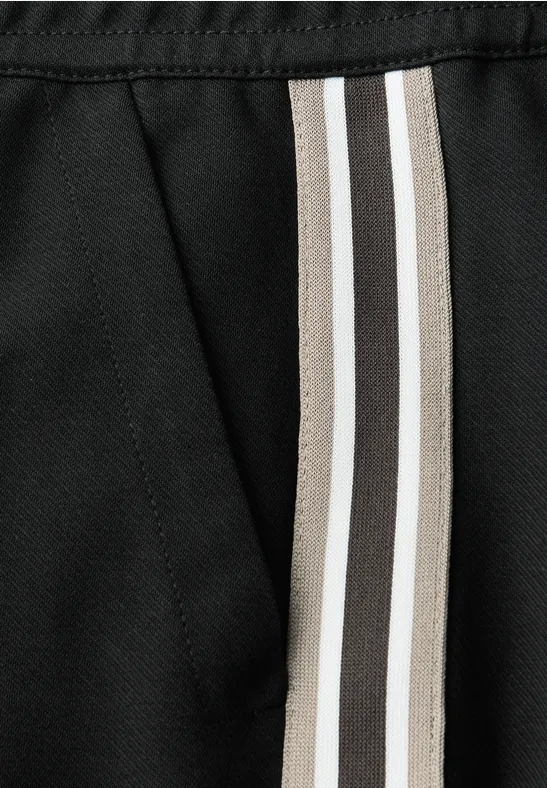Hose mit Gallonstreifen Black