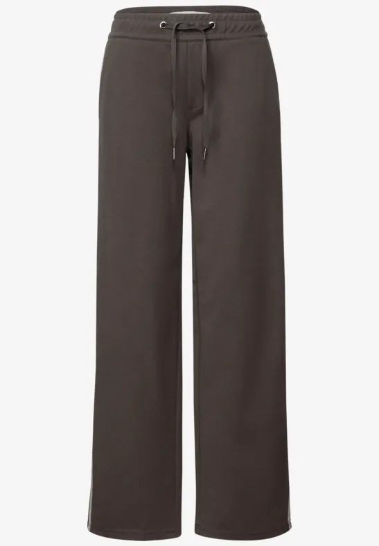 Hose mit Gallonstreifen deep roast brown
