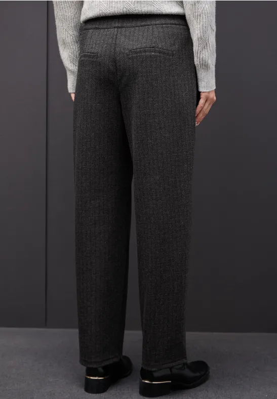 Straight Leg Hose Black