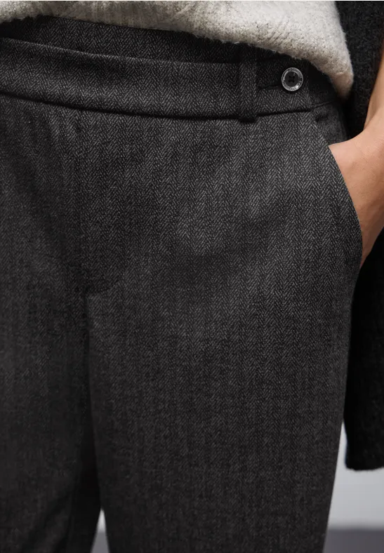 Straight Leg Hose Black