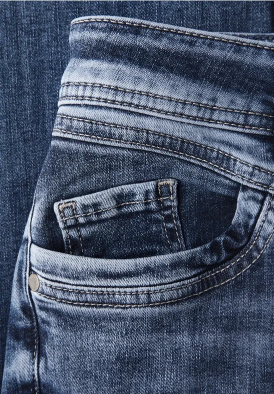 Casual Fit Jeans indigo heavy washed