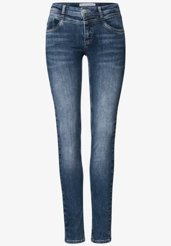 Slim Fit Jeans indigo heavy washed