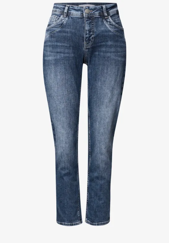 Loose Fit Jeans indigo heavy washed