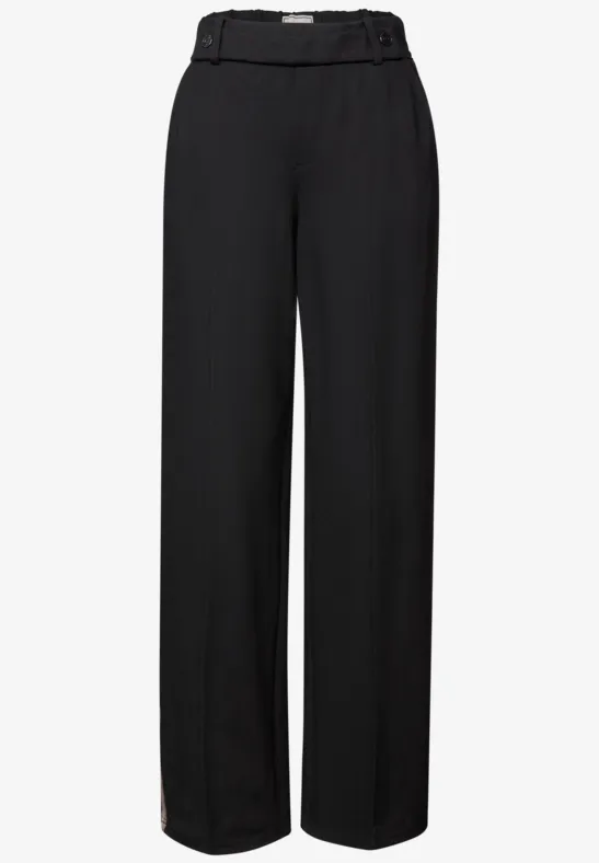 Straight Leg Hose Black