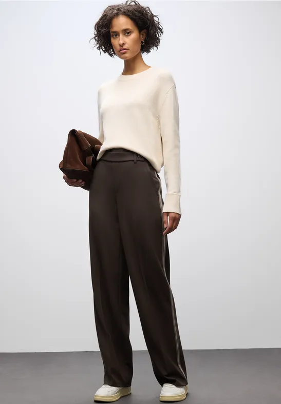 Straight Leg Hose deep roast brown