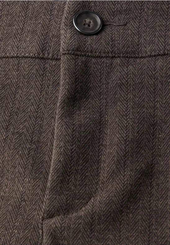 Straight Leg Hose deep roast brown