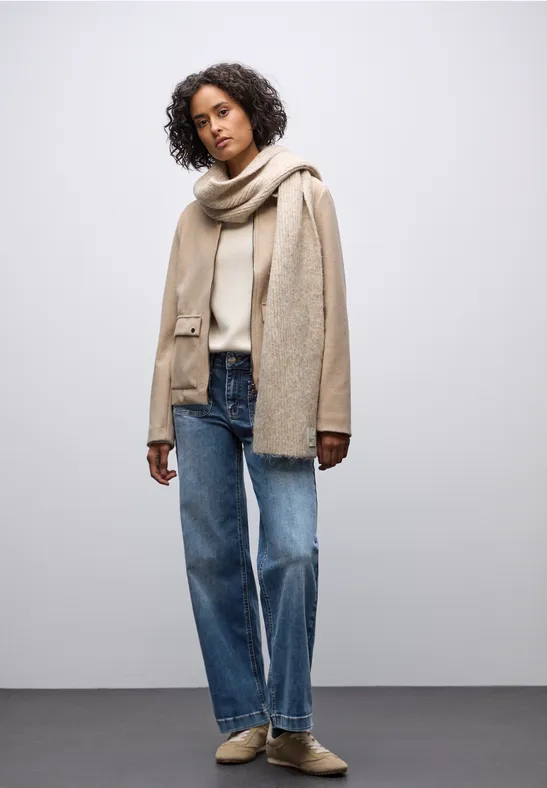 Wide Leg Jeans Medium Blue RandomWash