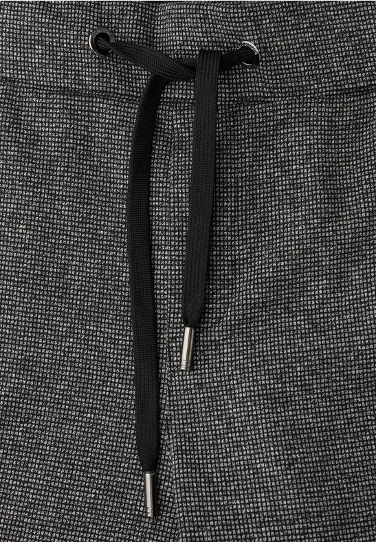 Cargo Melange Hose Black