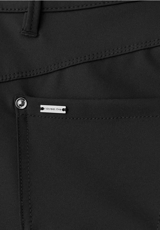 Casual Fit Hose Black