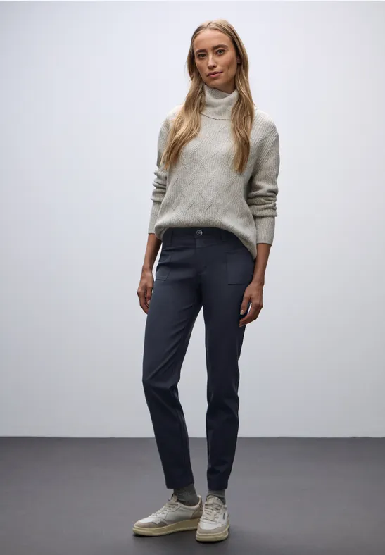 Casual Fit Hose deep blue