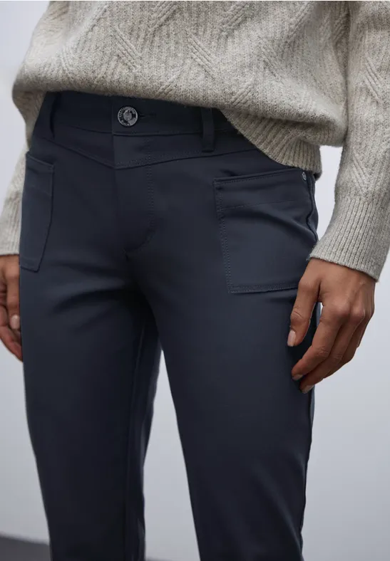 Casual Fit Hose deep blue
