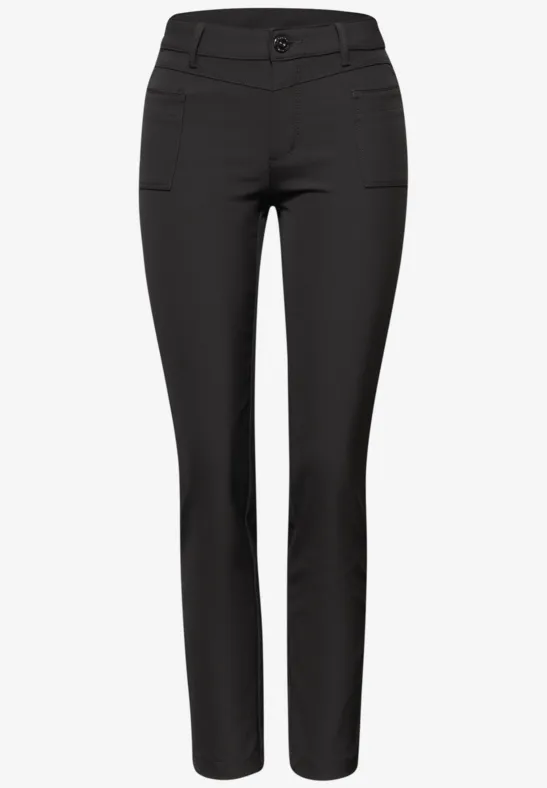 Casual Fit Hose darkest brown