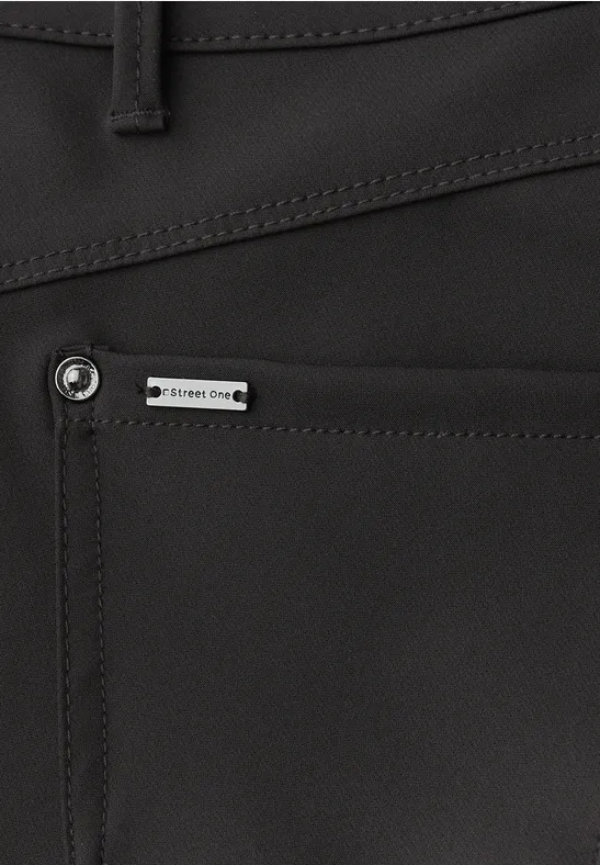 Casual Fit Hose darkest brown