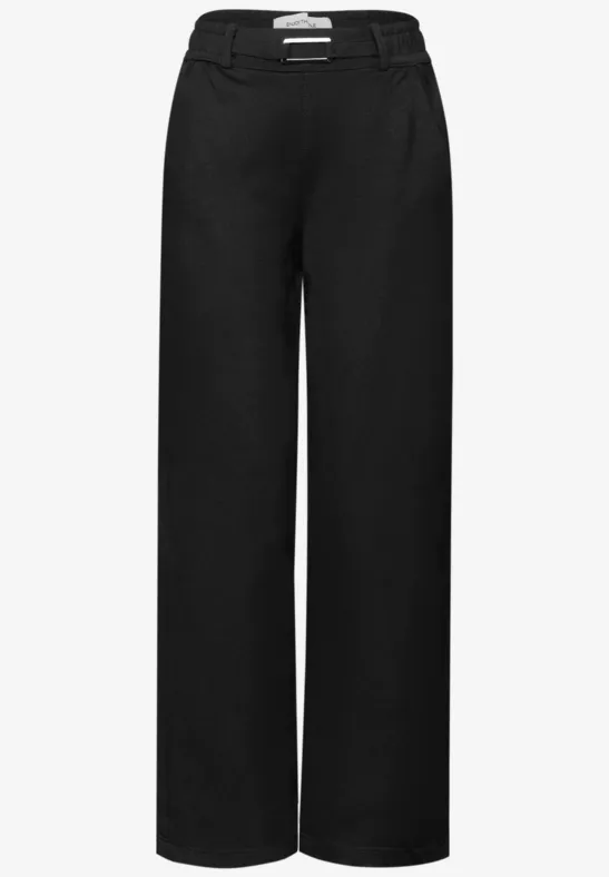 Straight Leg Hose Black