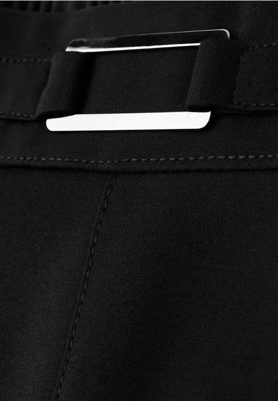 Straight Leg Hose Black