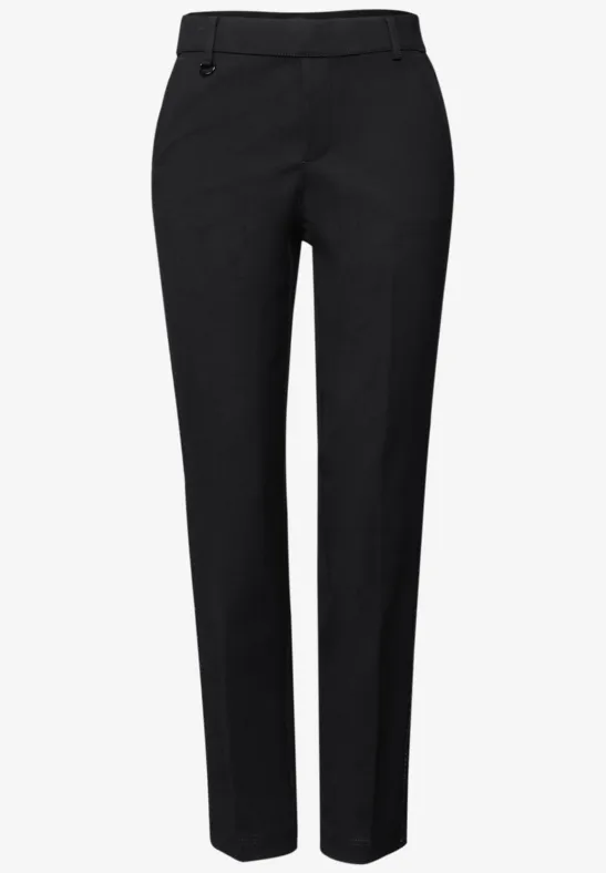 Chino met banddetail Black