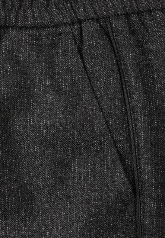 Melange Hose mit Tape anthracite melange