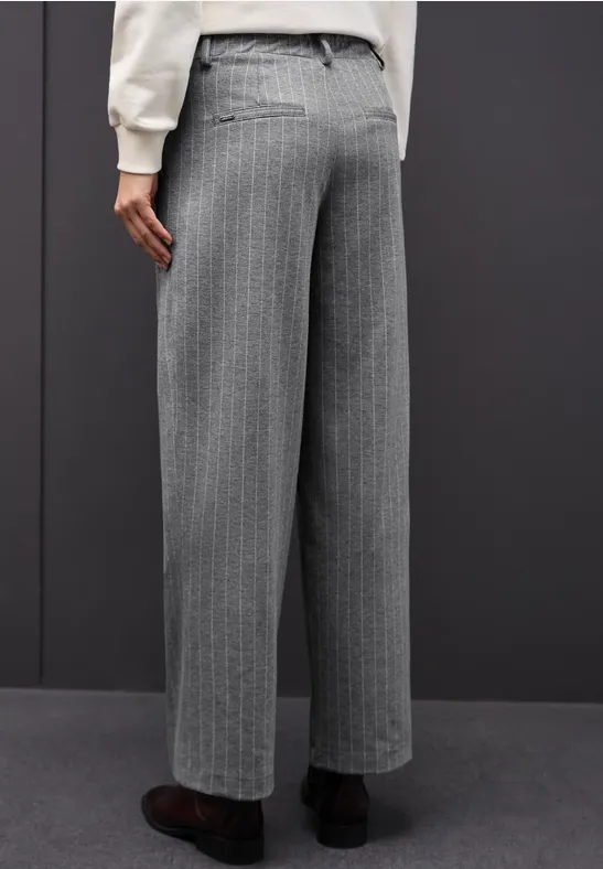 Straight Leg Hose dark pelican grey mel.