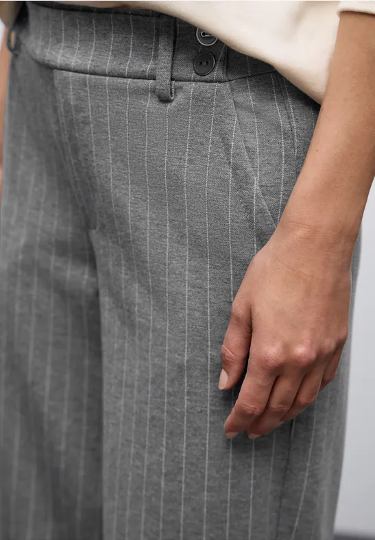Straight Leg Hose dark pelican grey mel.