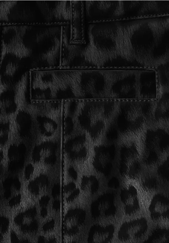 Leo Bootcut Hose Black