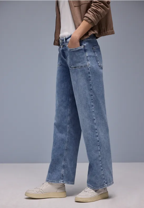 Wide Leg Jeans Light Blue Authentic