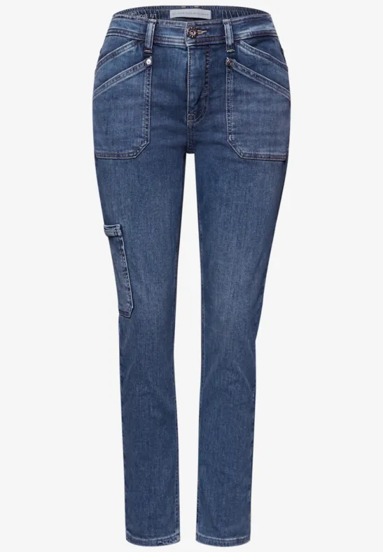 Lading Jenas Medium Blue Wash