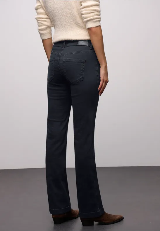 Bootcut Jeans blue black soft wash