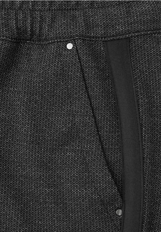Broek met galonstrepen Black