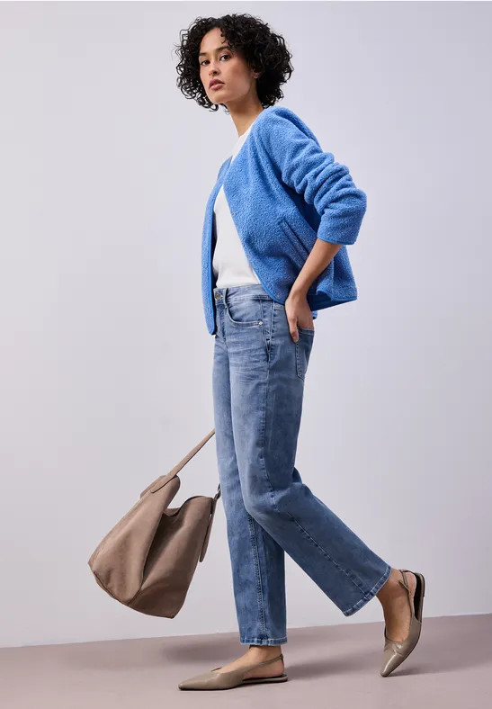 Jeansy z prostymi nogawkami Light Blue Wash