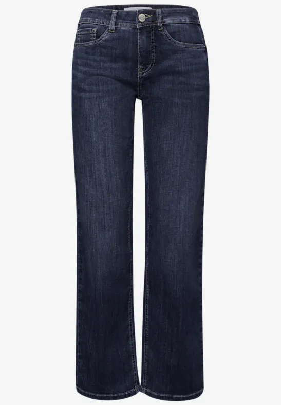 Jeans Straight Legs mid blue washed