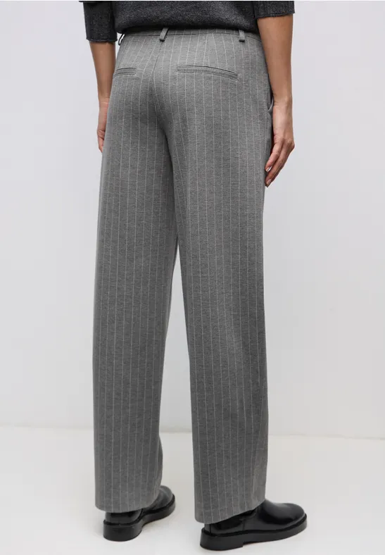 Straight Leg Hose dark pelican grey mel.
