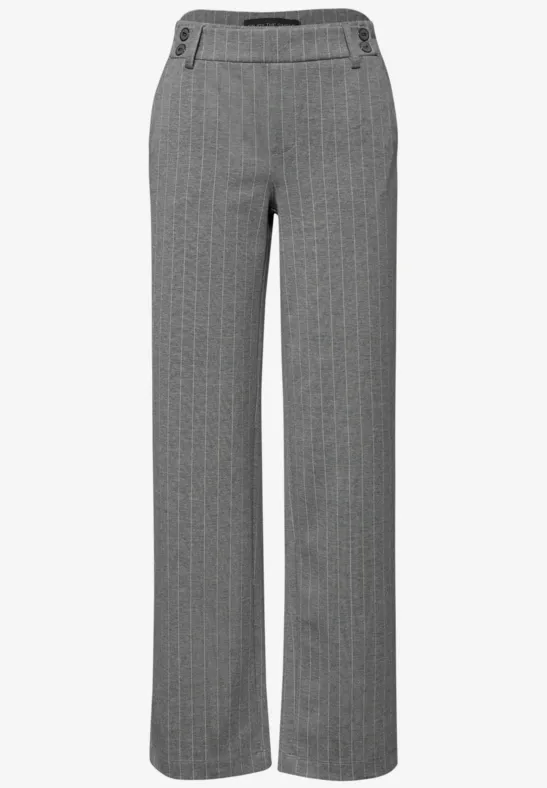 Straight Leg Hose dark pelican grey mel.