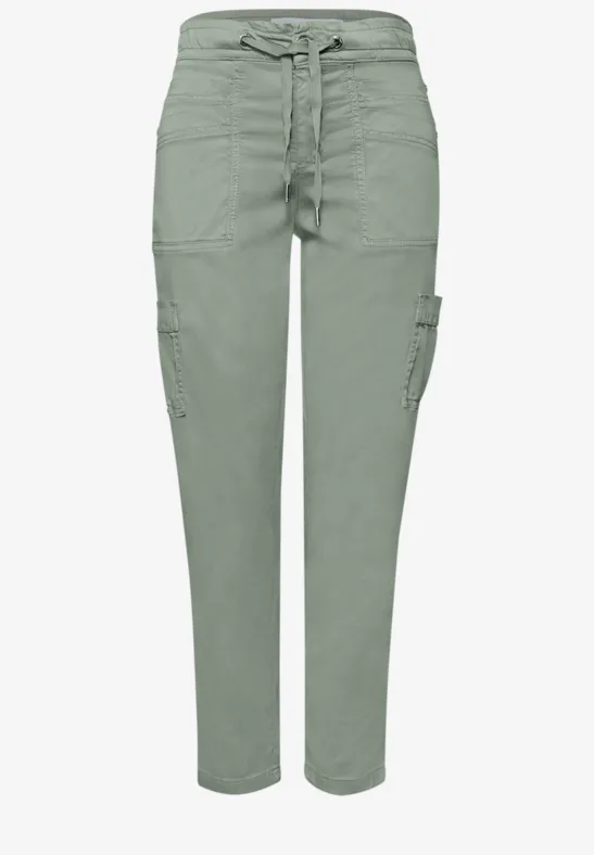 Joggpants Cargo dark mint green