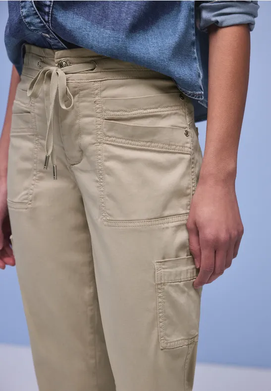 Joggpants Cargo cobble stone