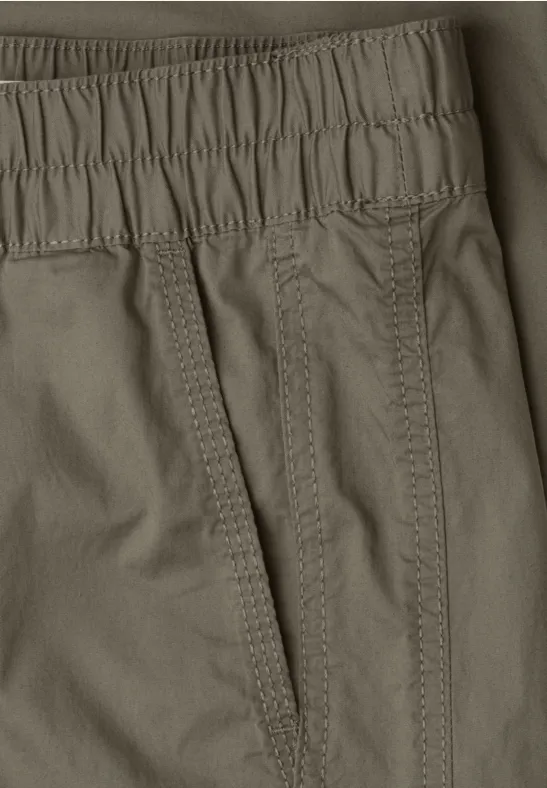 Pantalon Straight Legs en papertouchware dusky green