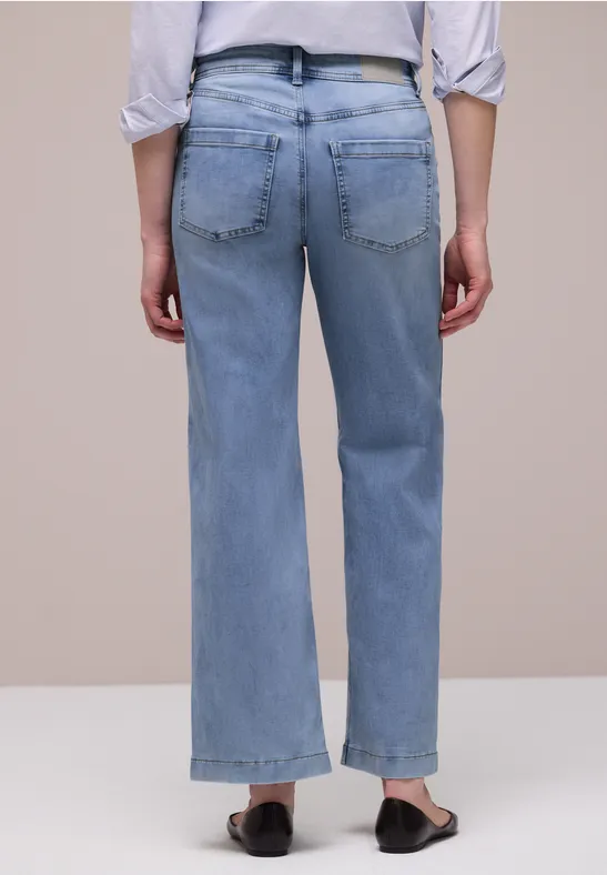 Wide Legs Jeans light blue wash