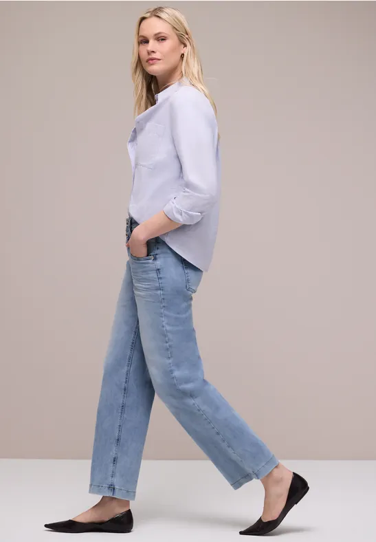 Wide Legs Jeans light blue wash