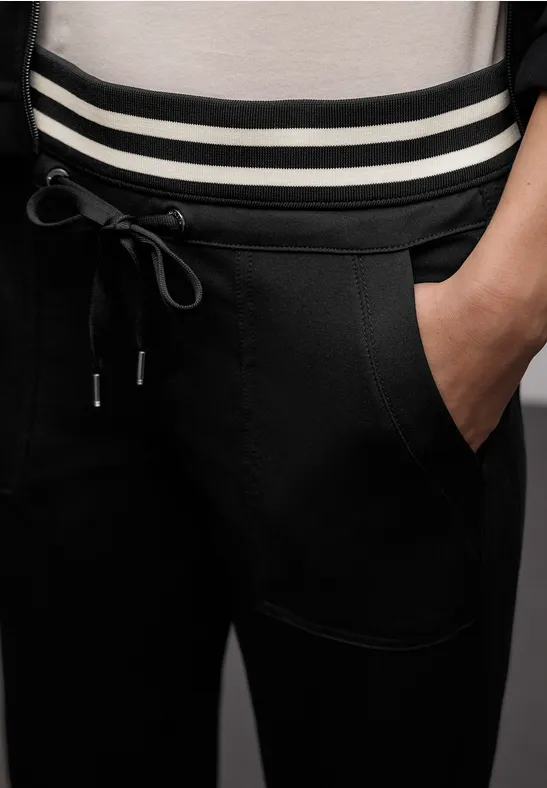 Loose Fit pantalon Black