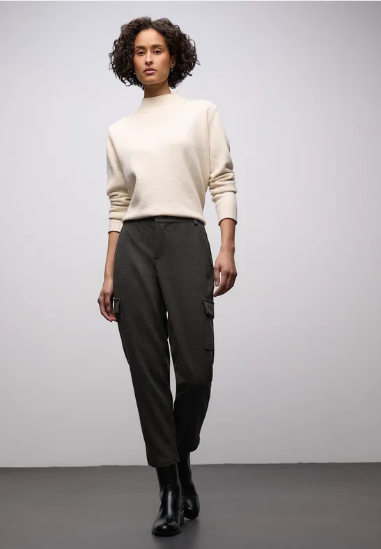 Houndstooth Cargo Hose rustic brown