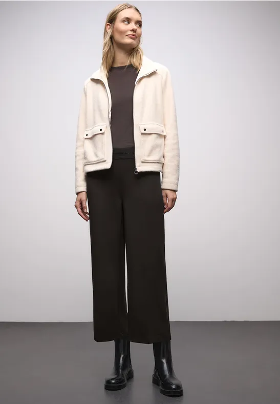 Wide Leg Hose darkest brown