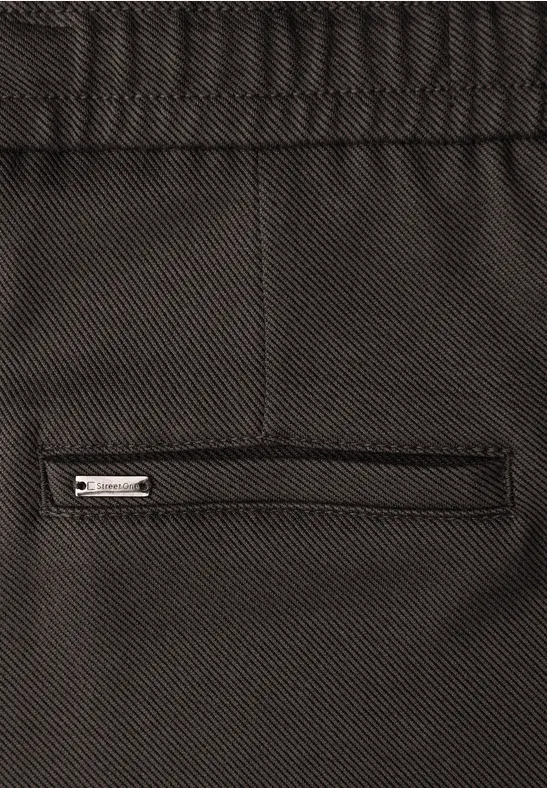 Straight Leg Hose mit Tape rustic brown